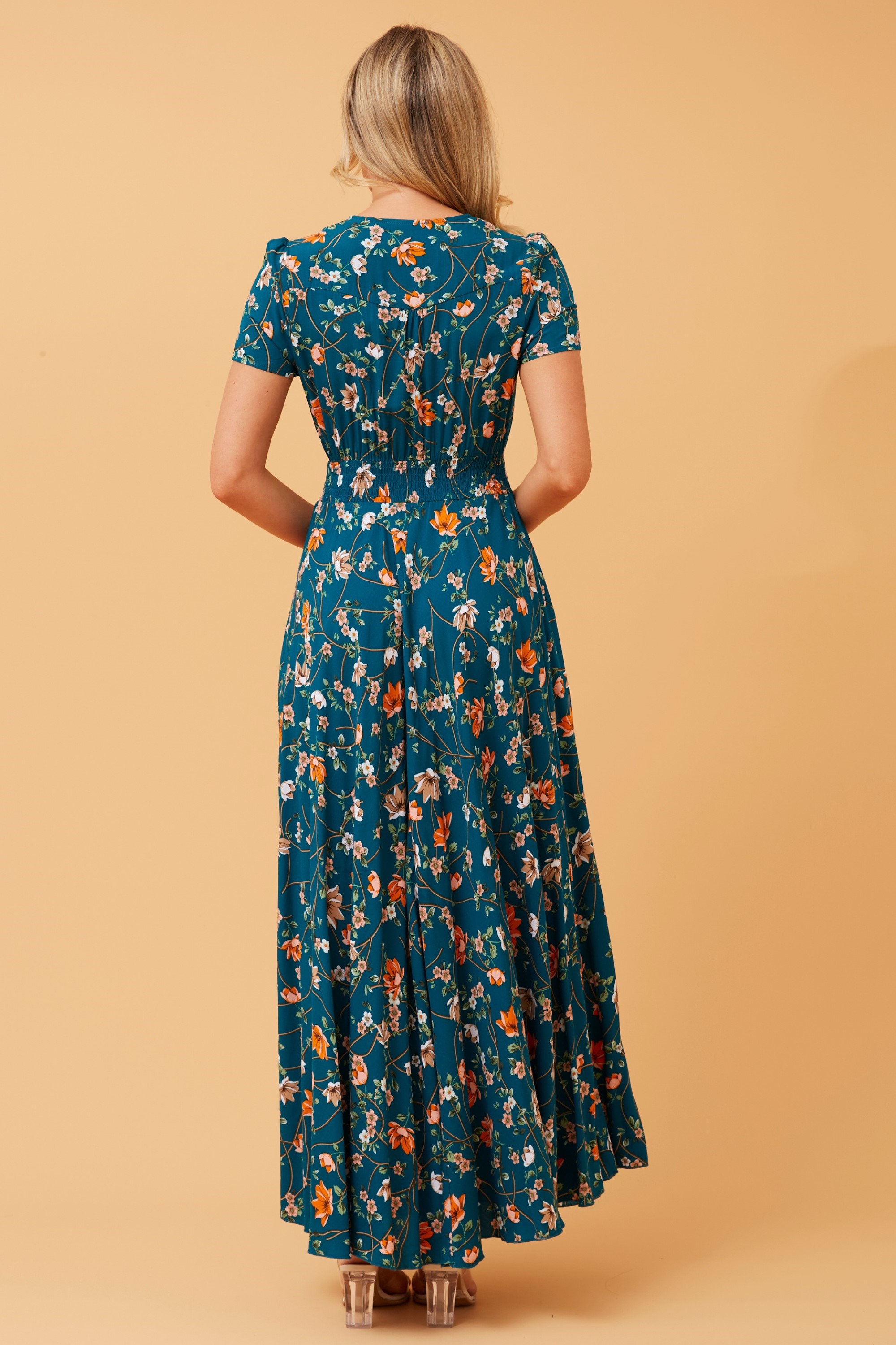 MEGAN FLORAL MAXI DRESS