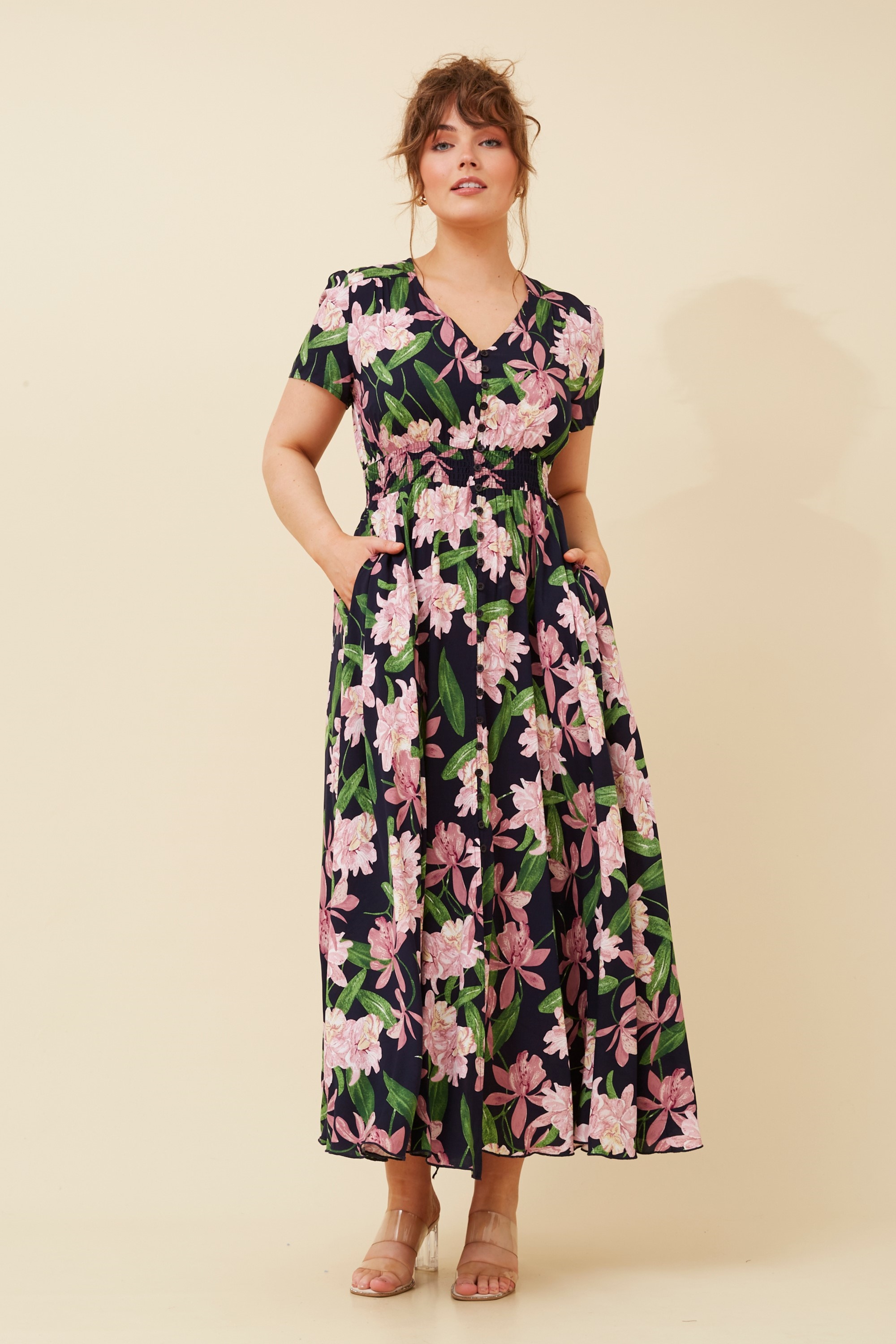 MEGAN FLORAL MAXI DRESS