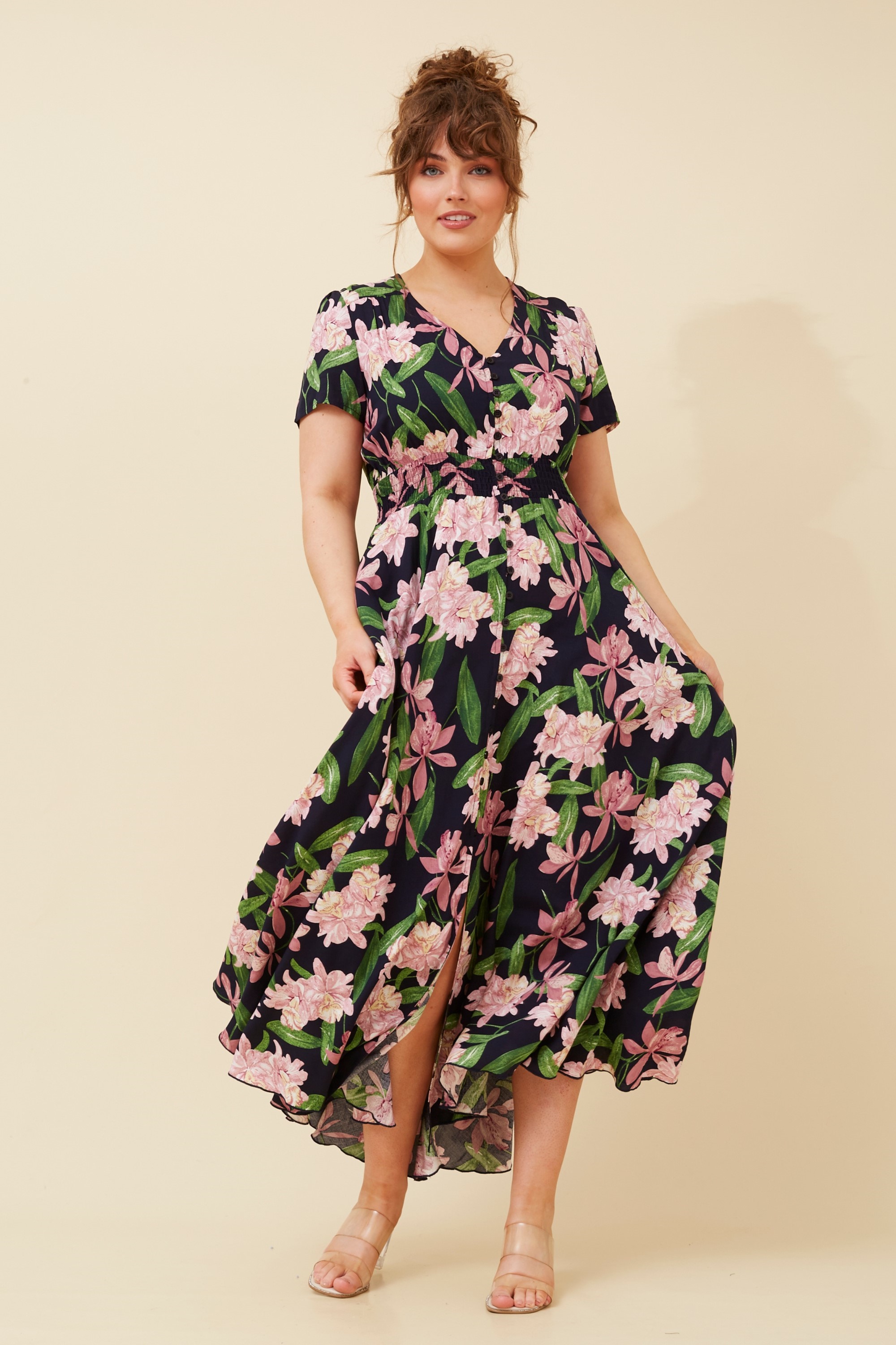 MEGAN FLORAL MAXI DRESS