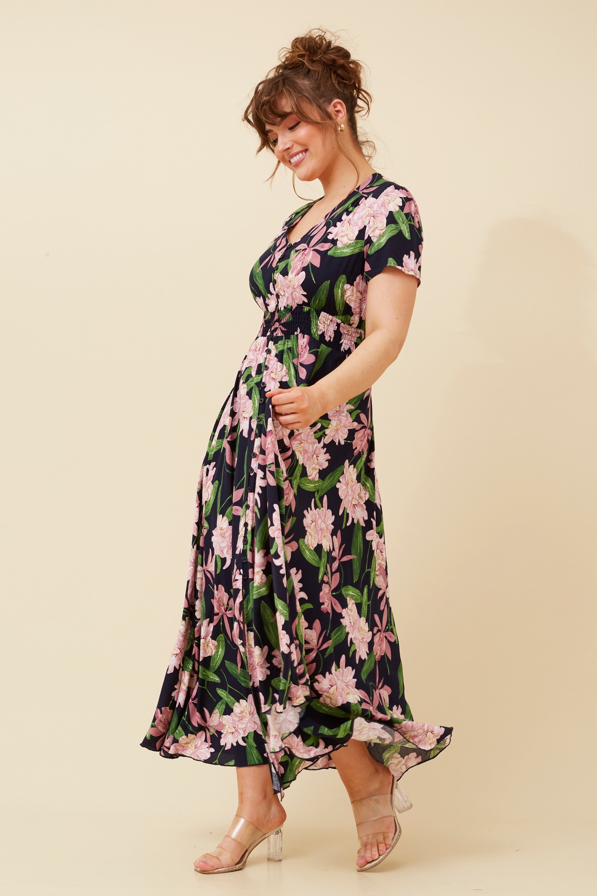 MEGAN FLORAL MAXI DRESS