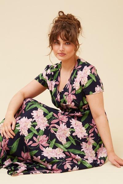 MEGAN FLORAL MAXI DRESS