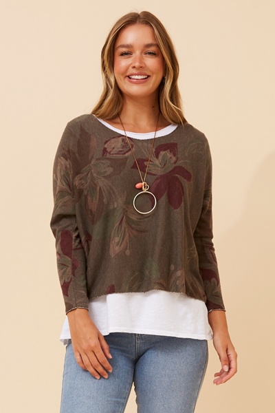 MELIKA DOUBLE LAYER TOP