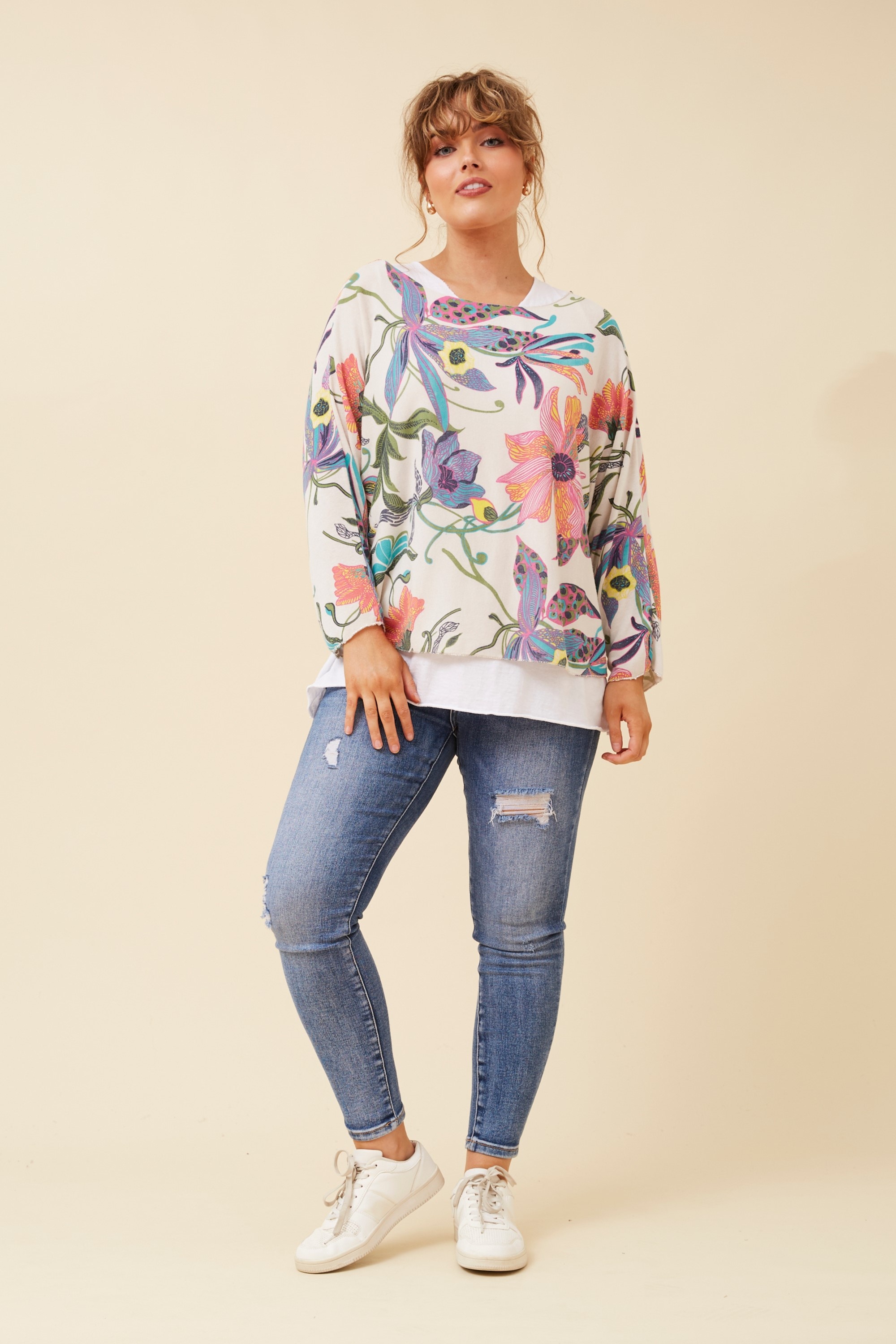 MELIKA FLORAL TOP