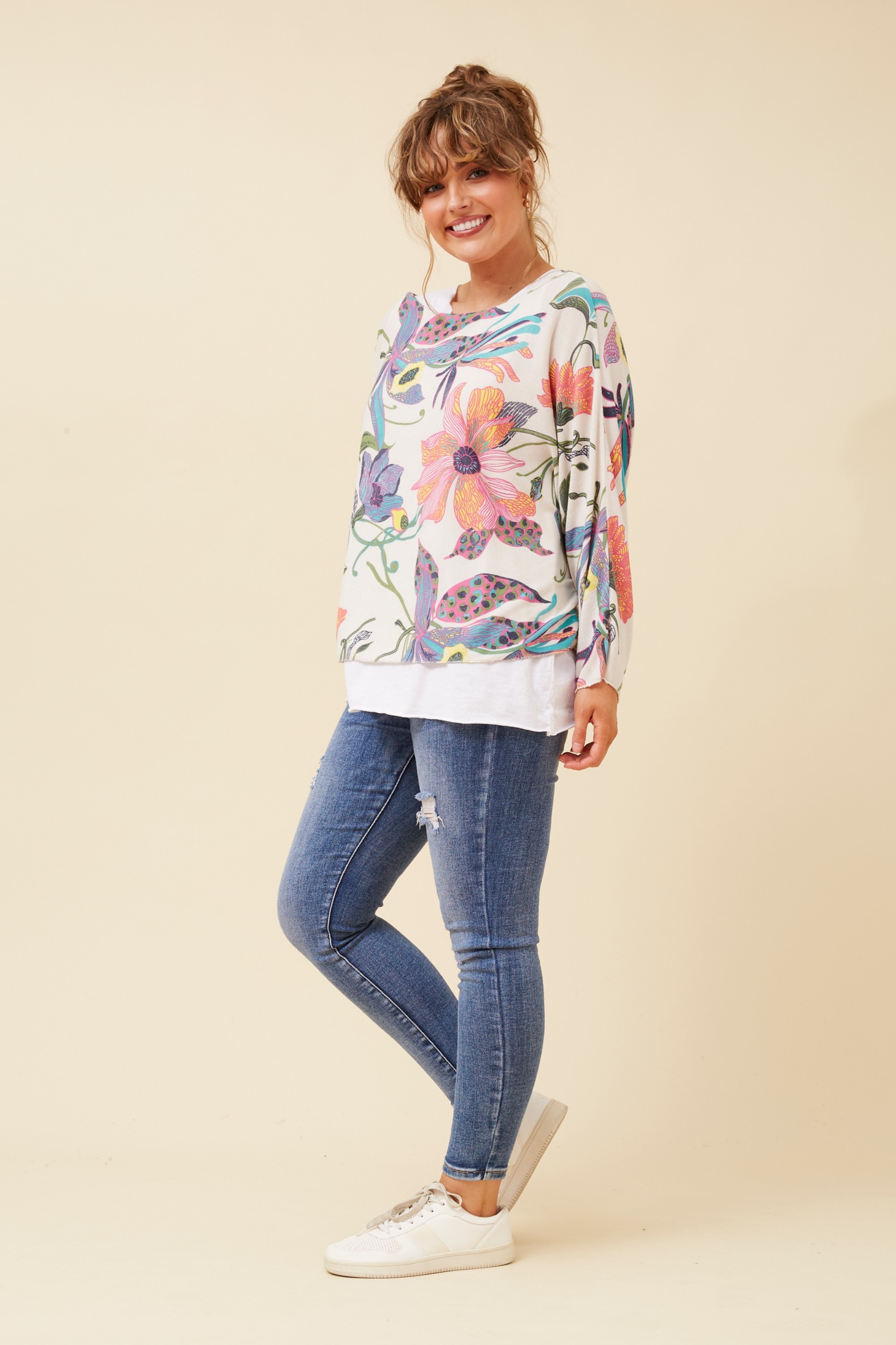 MELIKA FLORAL TOP