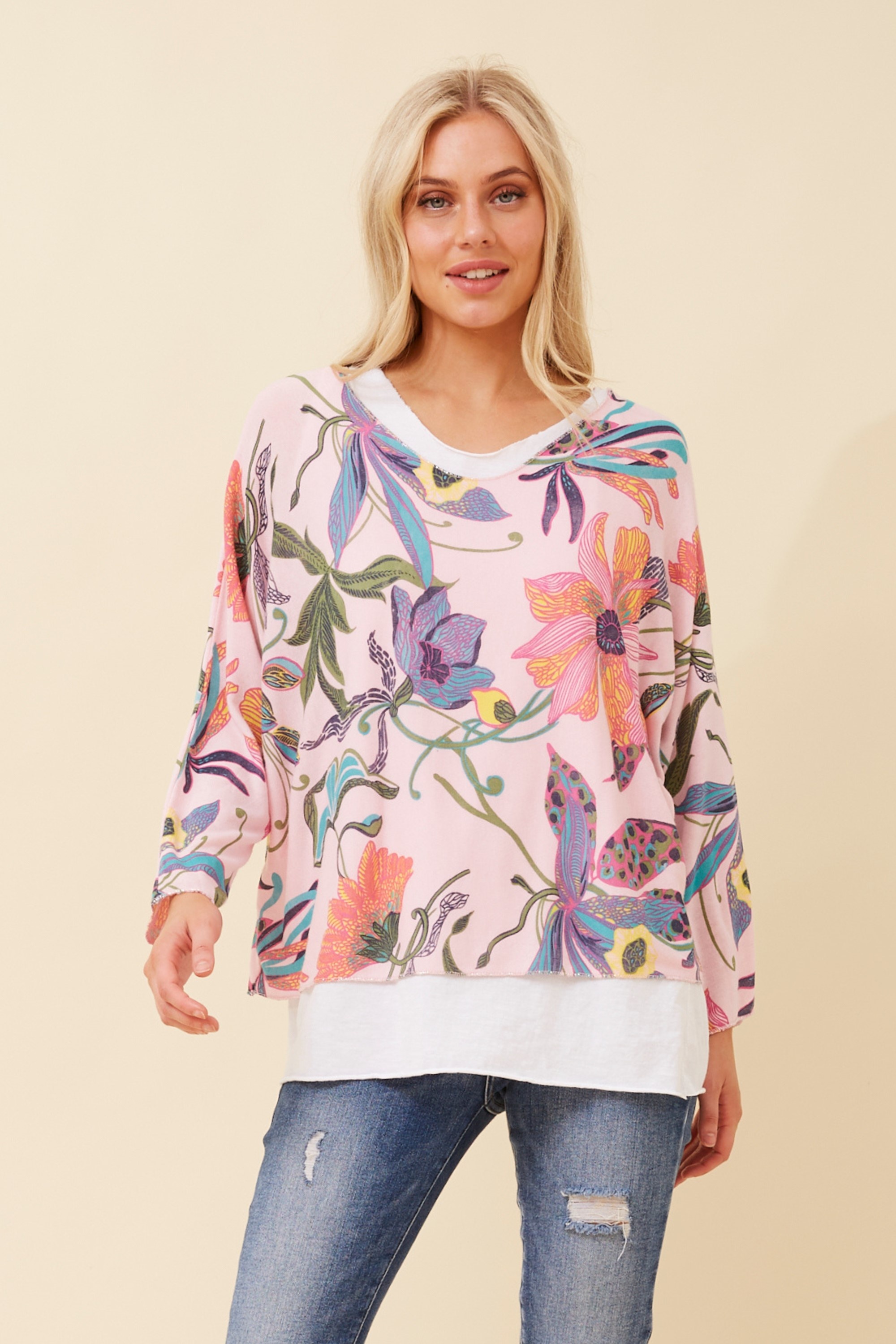 MELIKA FLORAL TOP