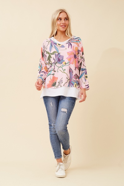 MELIKA FLORAL TOP