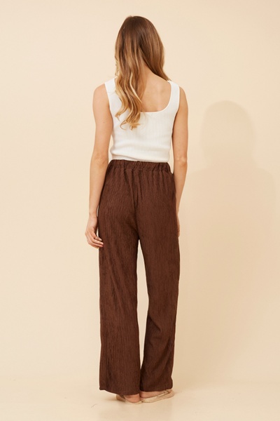 MERCER SOLID WIDE LEG PANTS