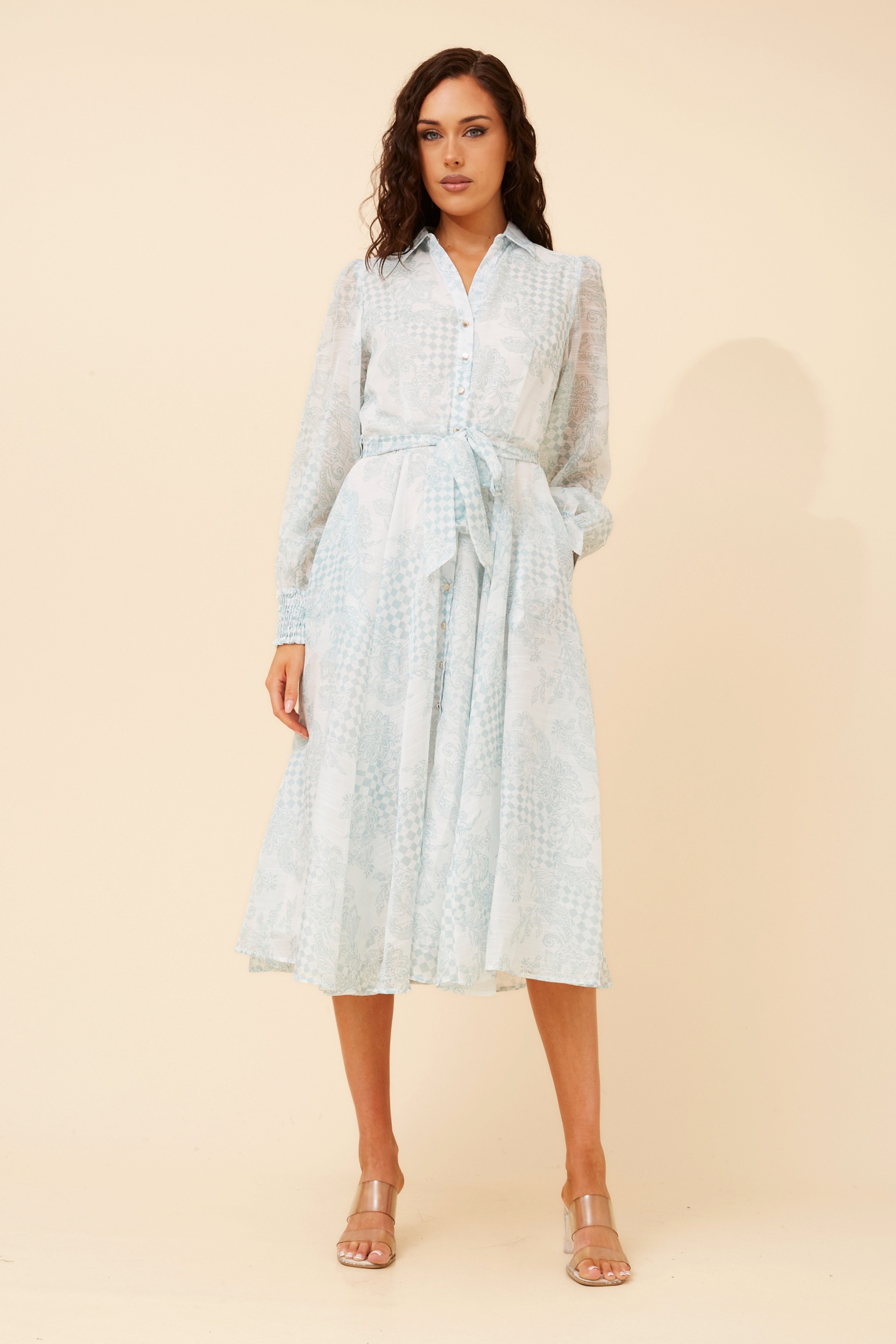 MERRITT FLORAL MIDI DRESS