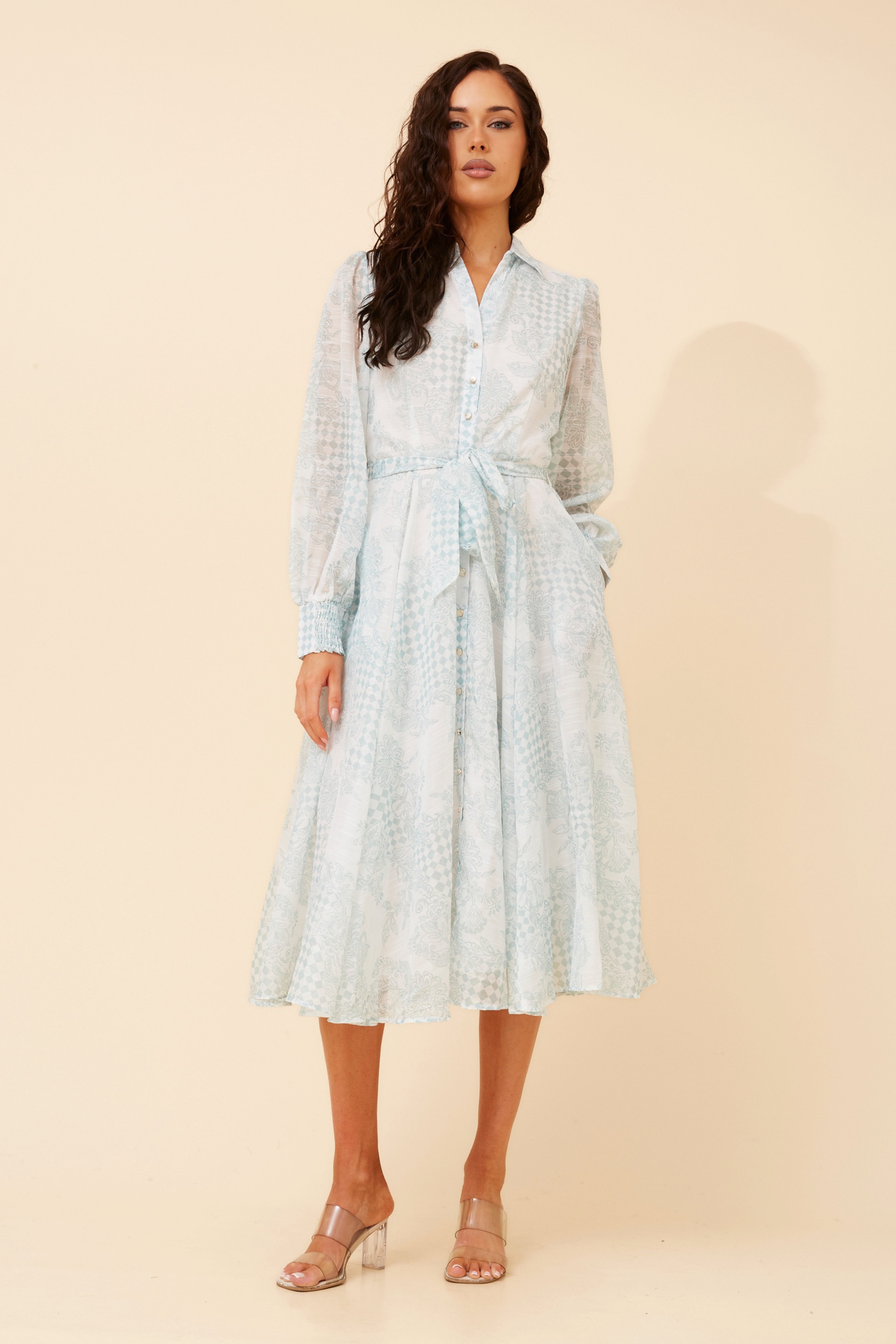 MERRITT FLORAL MIDI DRESS