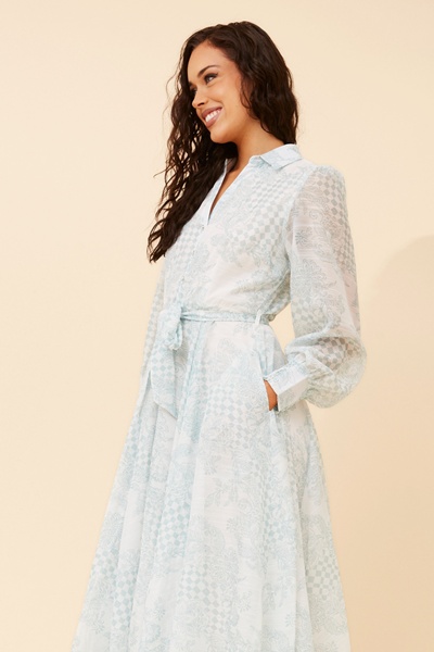 MERRITT FLORAL MIDI DRESS