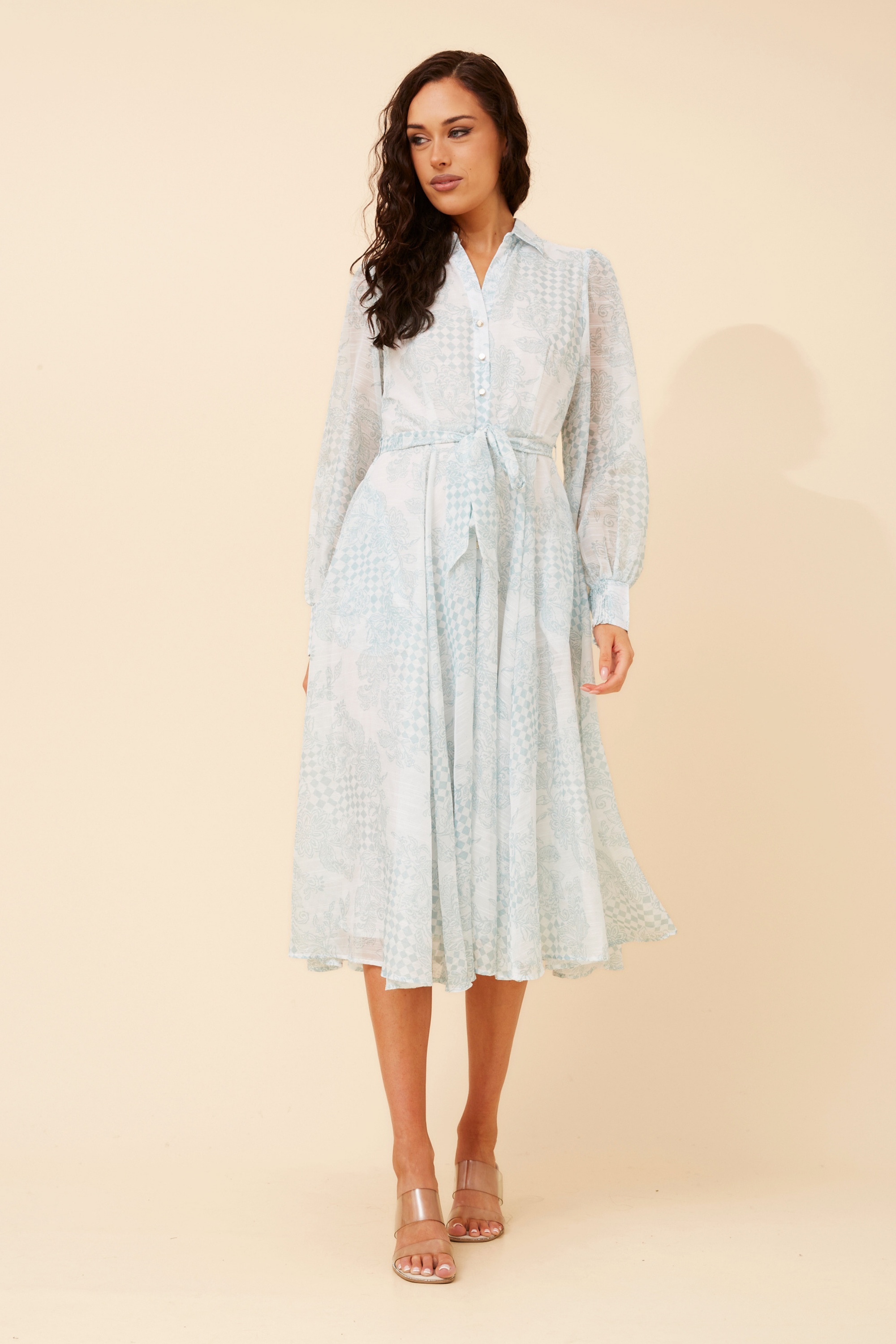 MERRITT FLORAL MIDI DRESS
