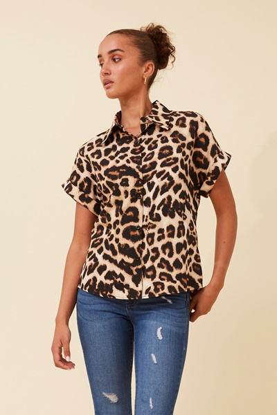 MILANI ANIMAL PRINT SHIRT