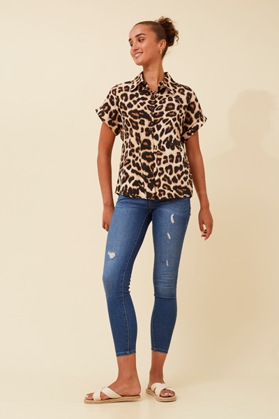 MILANI ANIMAL PRINT SHIRT