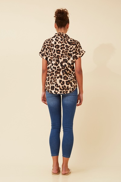 MILANI ANIMAL PRINT SHIRT