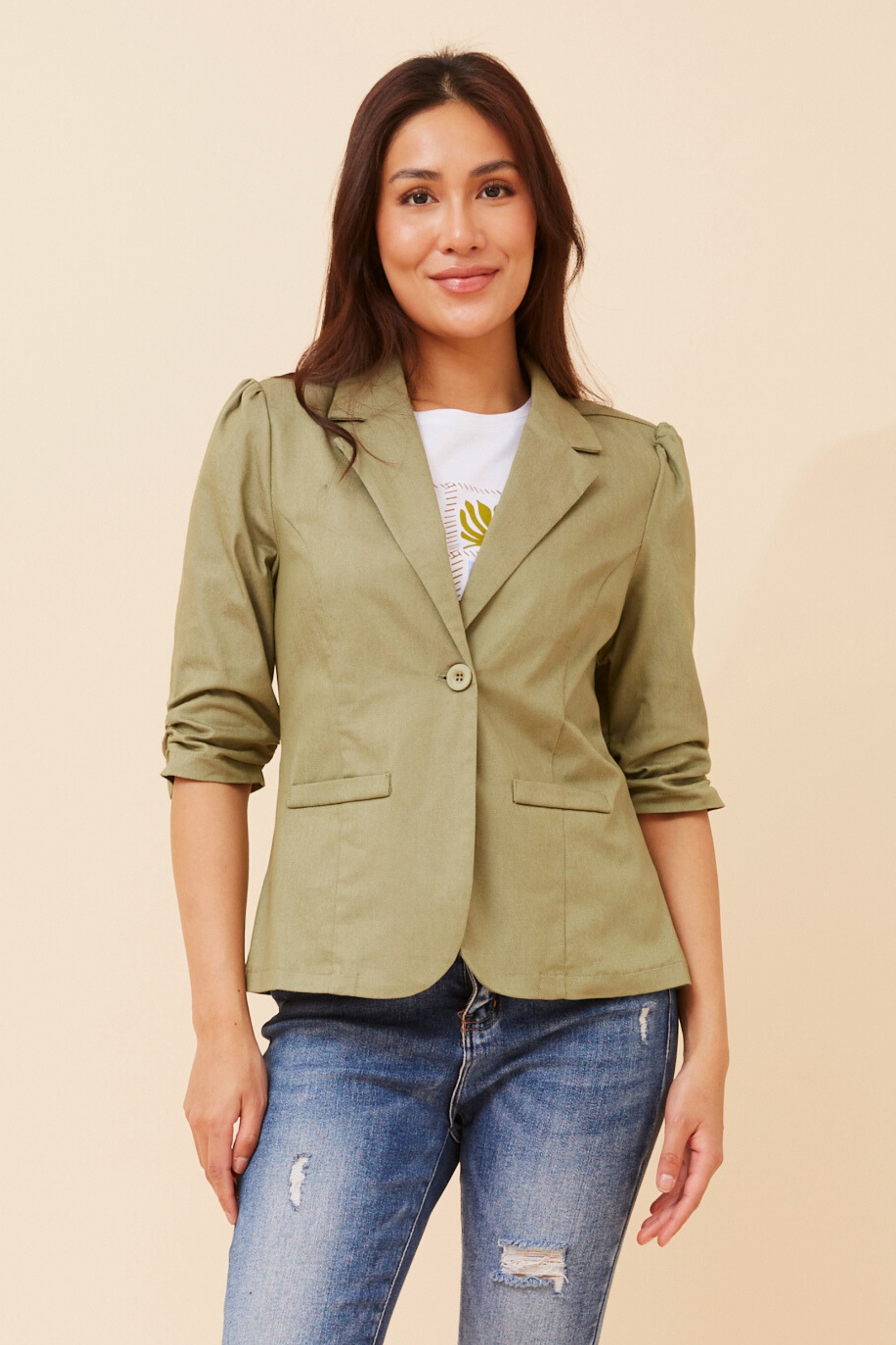 MILOS SOLID BLAZER