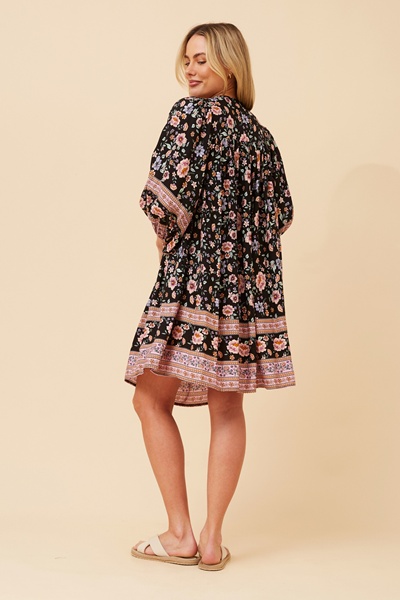 MOLLY FLORAL BABY DOLL DRESS