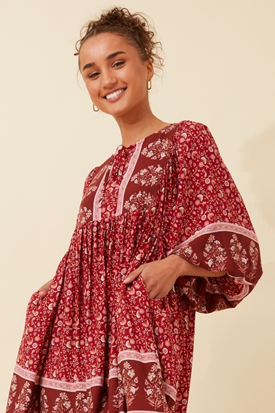MOLLY FLORAL SHORT DRESS