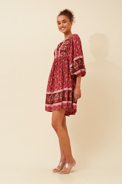 MOLLY FLORAL SHORT DRESS