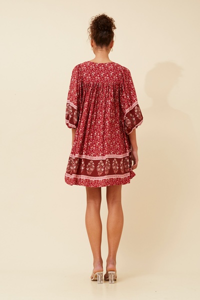 MOLLY FLORAL SHORT DRESS