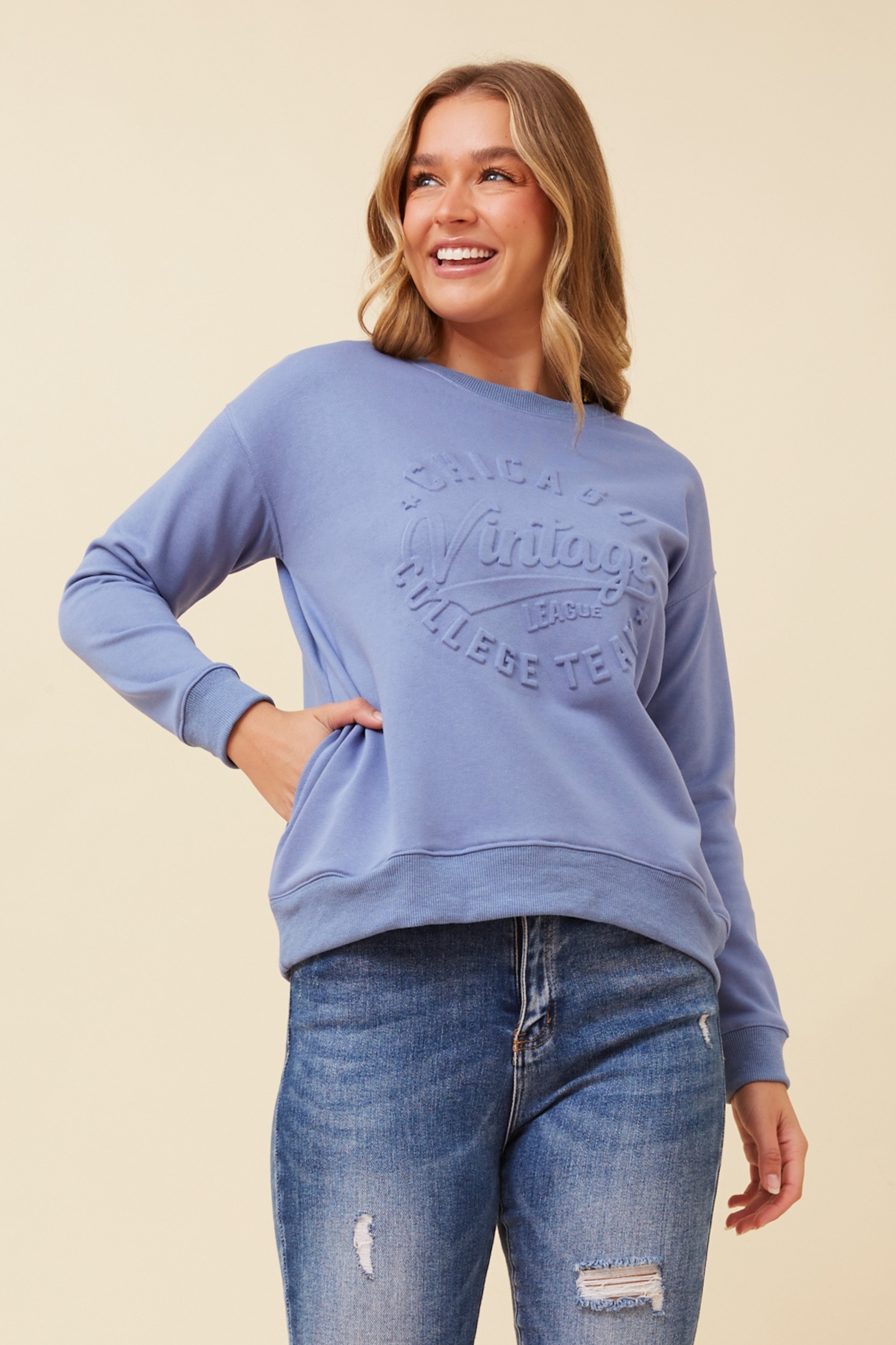 MONAR EMBOSSED JUMPER