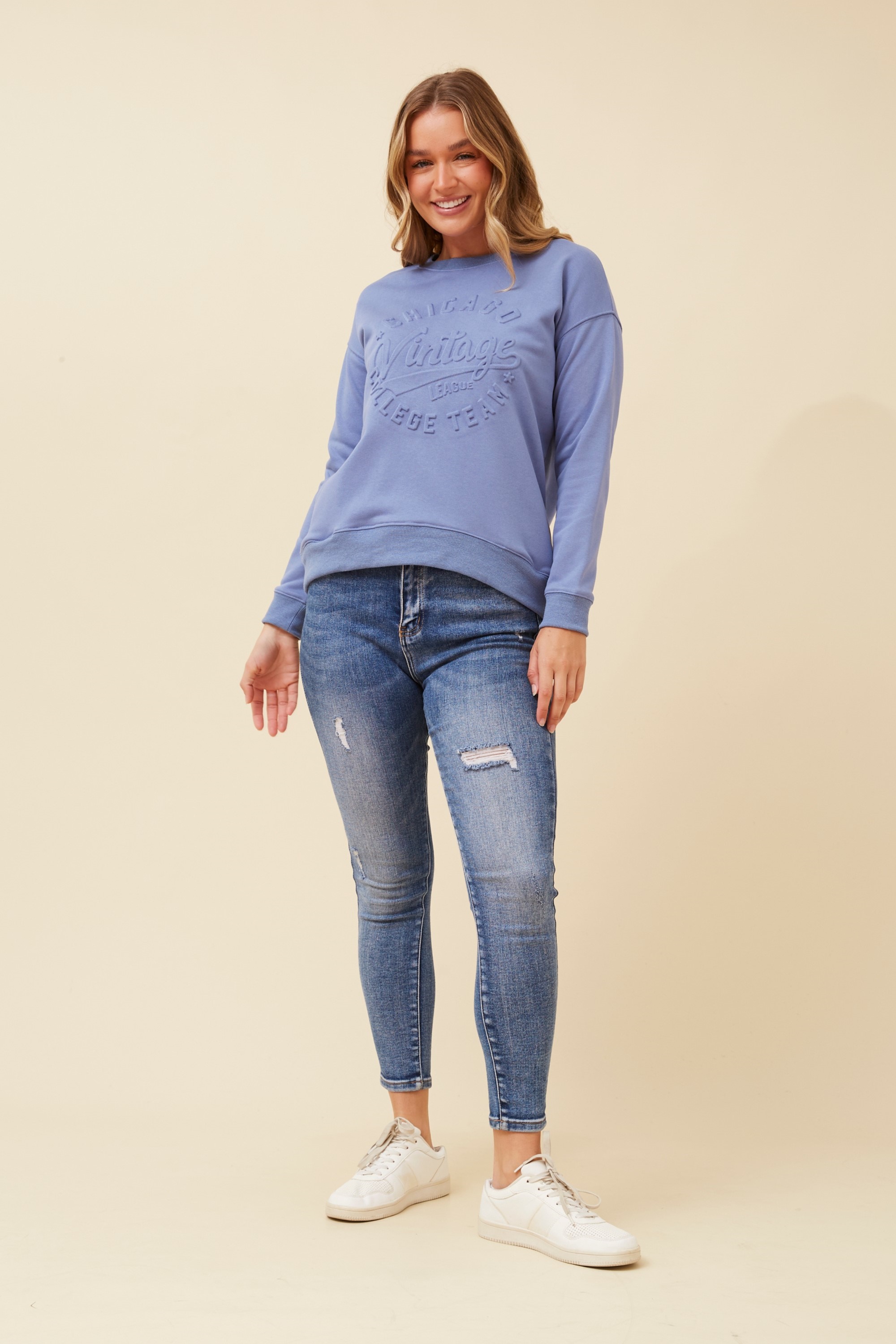 MONAR EMBOSSED JUMPER