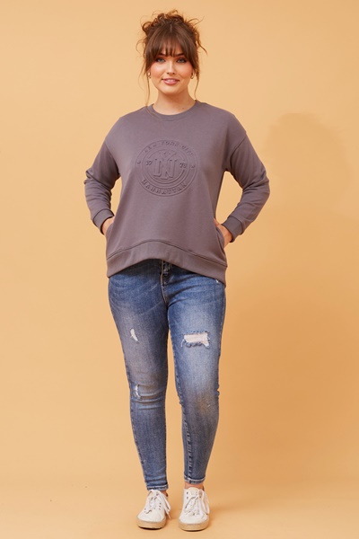 MONAR EMBOSSED JUMPER