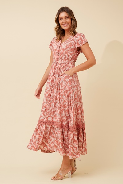 MOROCCO BOHO MAXI DRESS