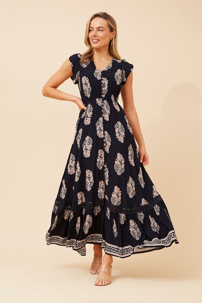 MOROCCO BOHO MAXI DRESS