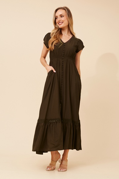 MOROCCO BOHO PRINT MAXI DRESS