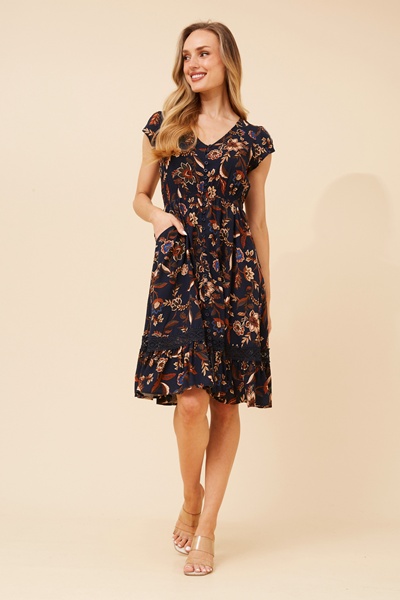 MOROCCO FLORAL DRESS