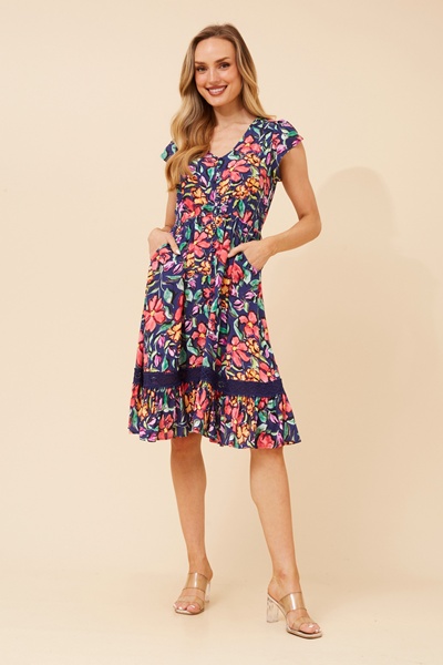 MOROCCO FLORAL DRESS