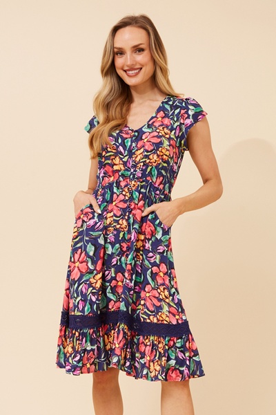MOROCCO FLORAL DRESS