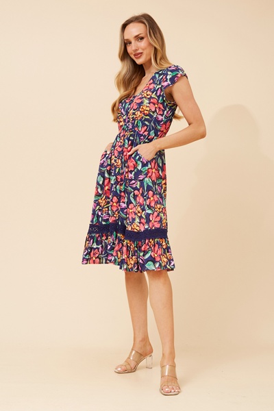 MOROCCO FLORAL DRESS