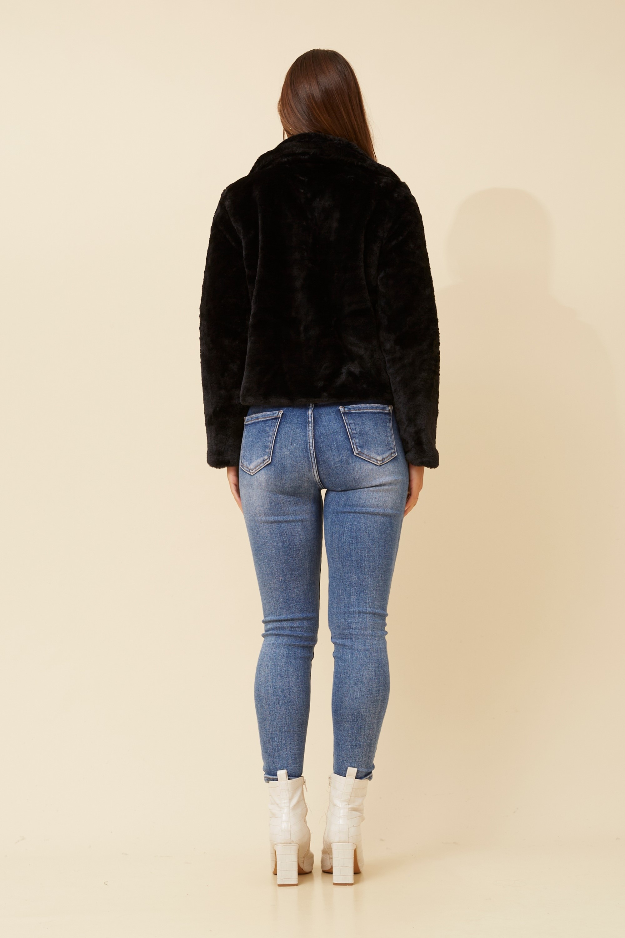 MOSCOW FAUX FUR JACKET