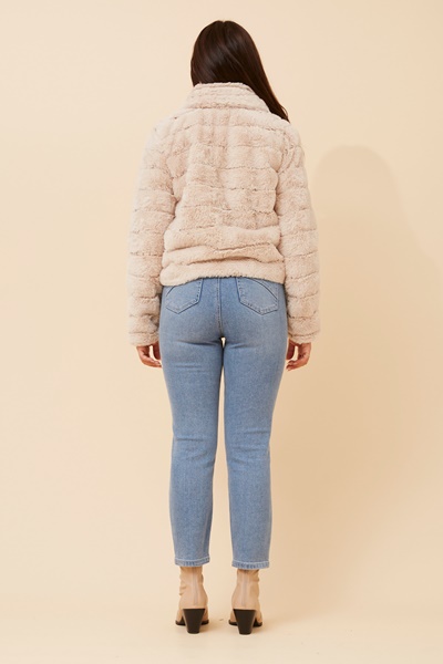 MOSCOW FAUX FUR JACKET