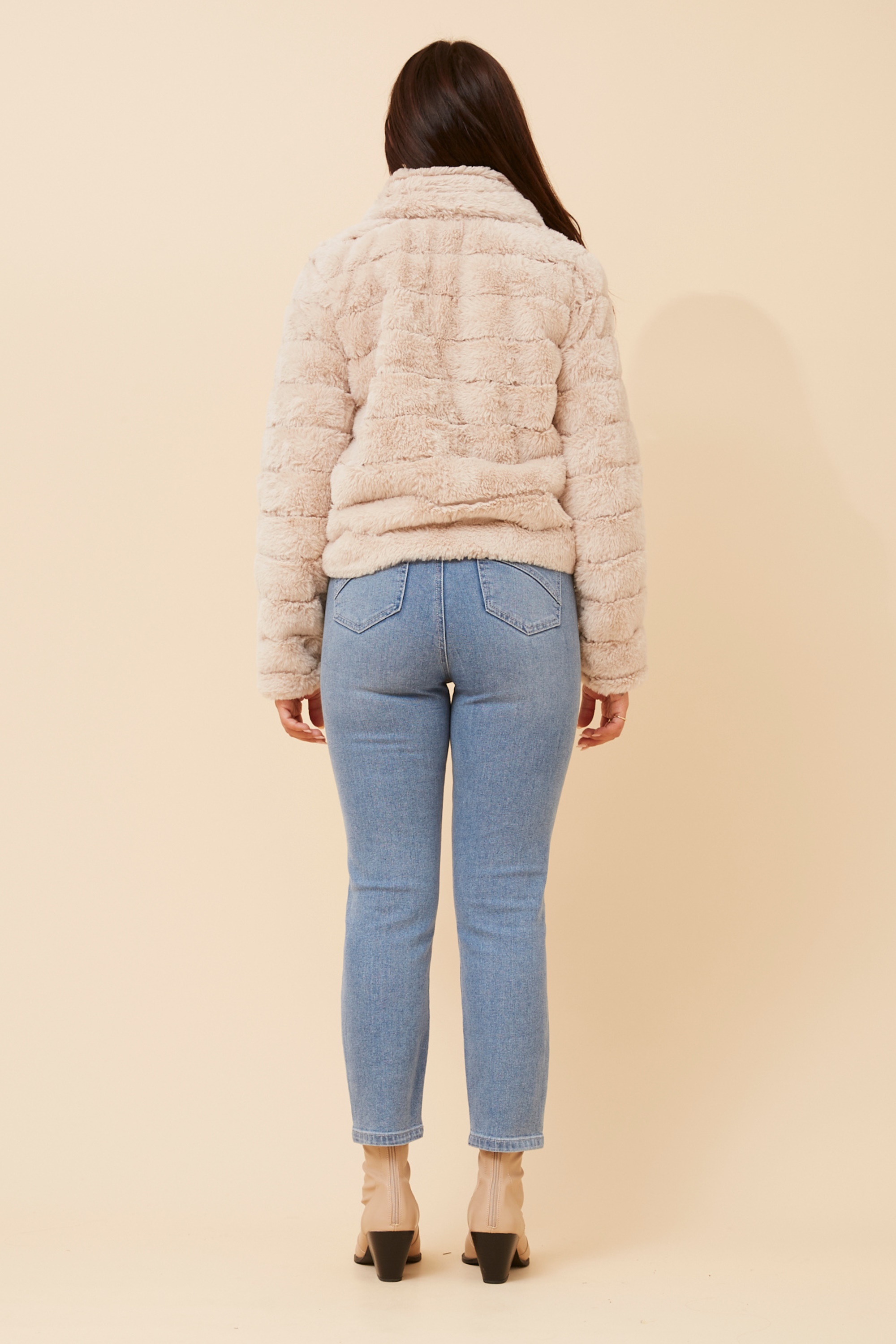MOSCOW FAUX FUR JACKET
