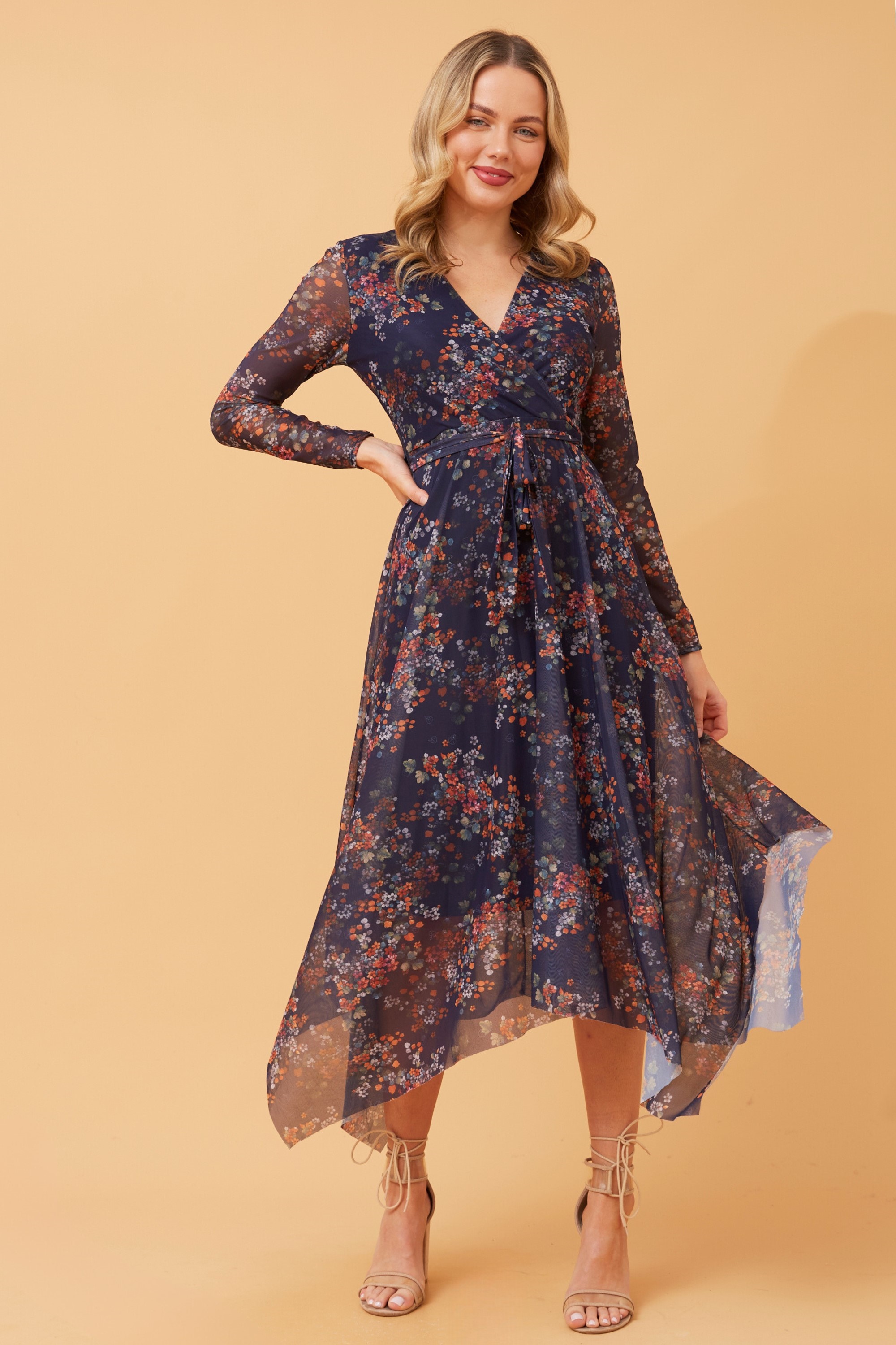 Mystic floral midi dress Buy Online Femme Connection