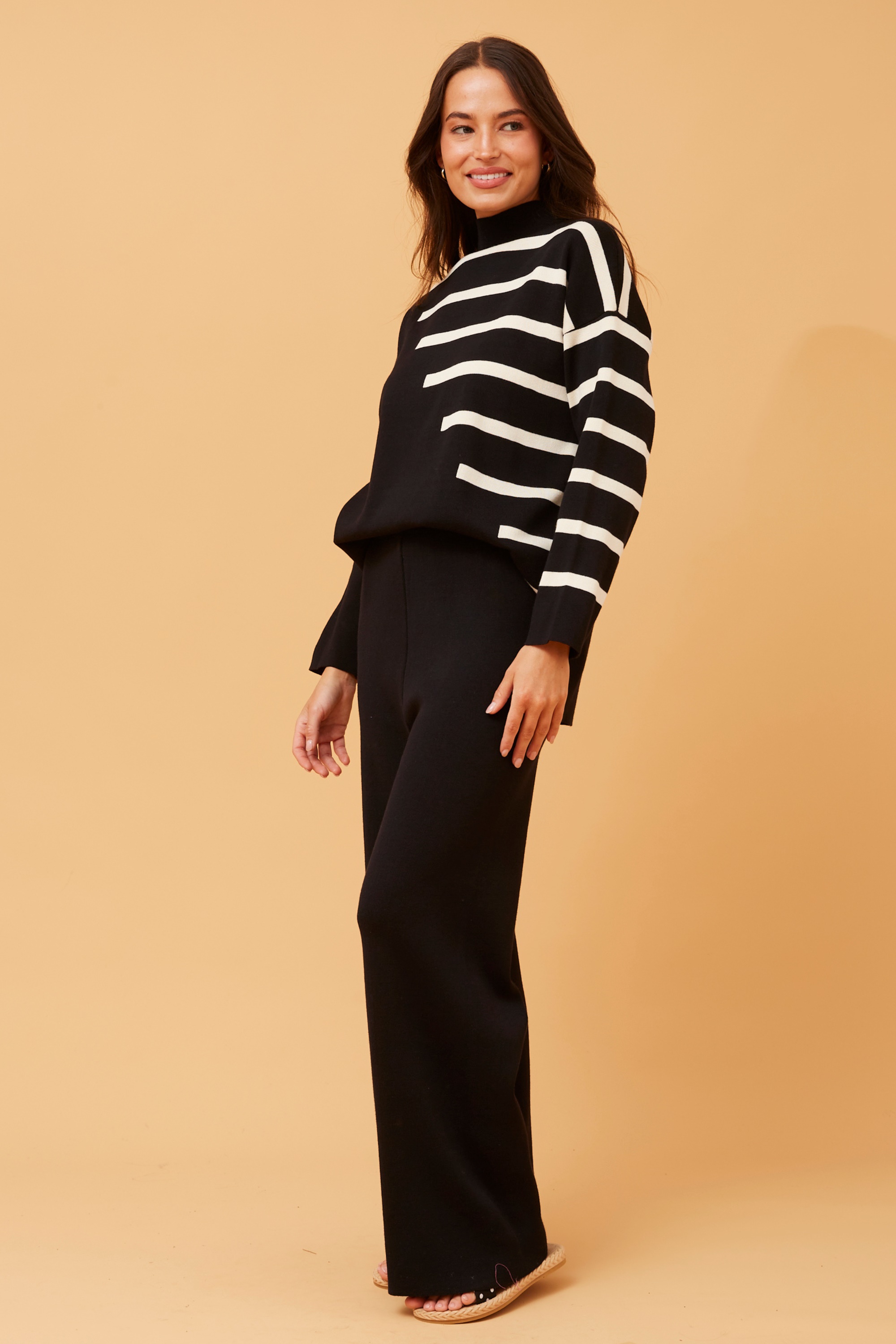 NANETTE STRIPE KNIT SET