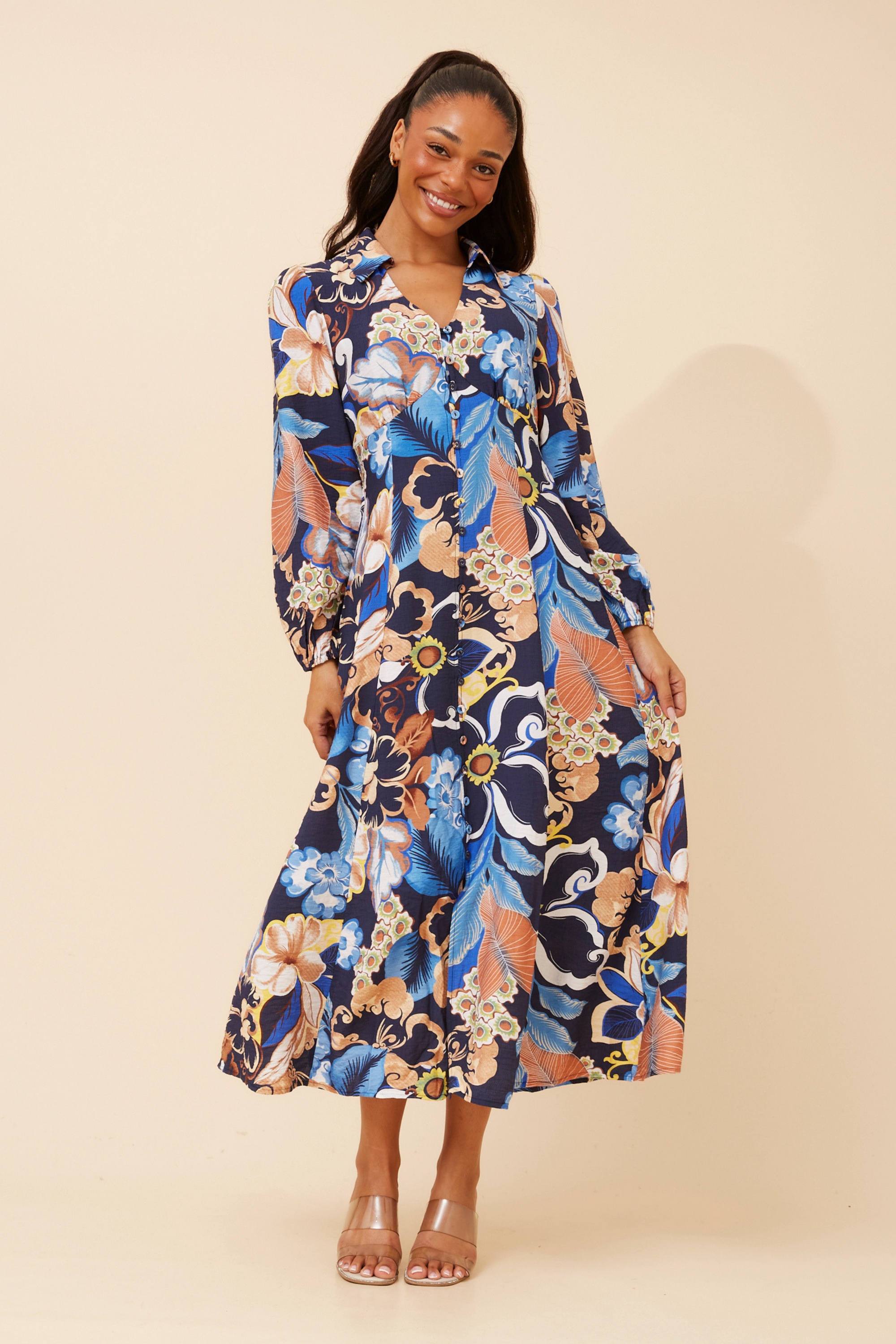NASH FLORAL MAXI DRESS
