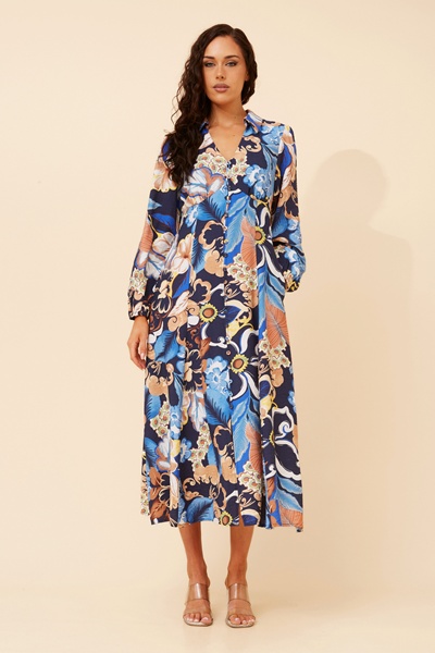 NASH FLORAL MAXI DRESS