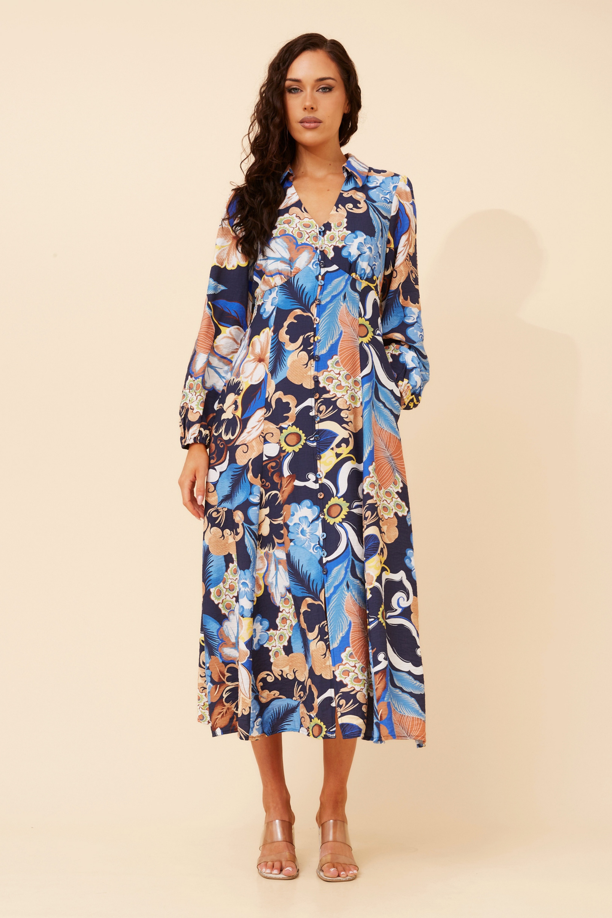 NASH FLORAL MAXI DRESS