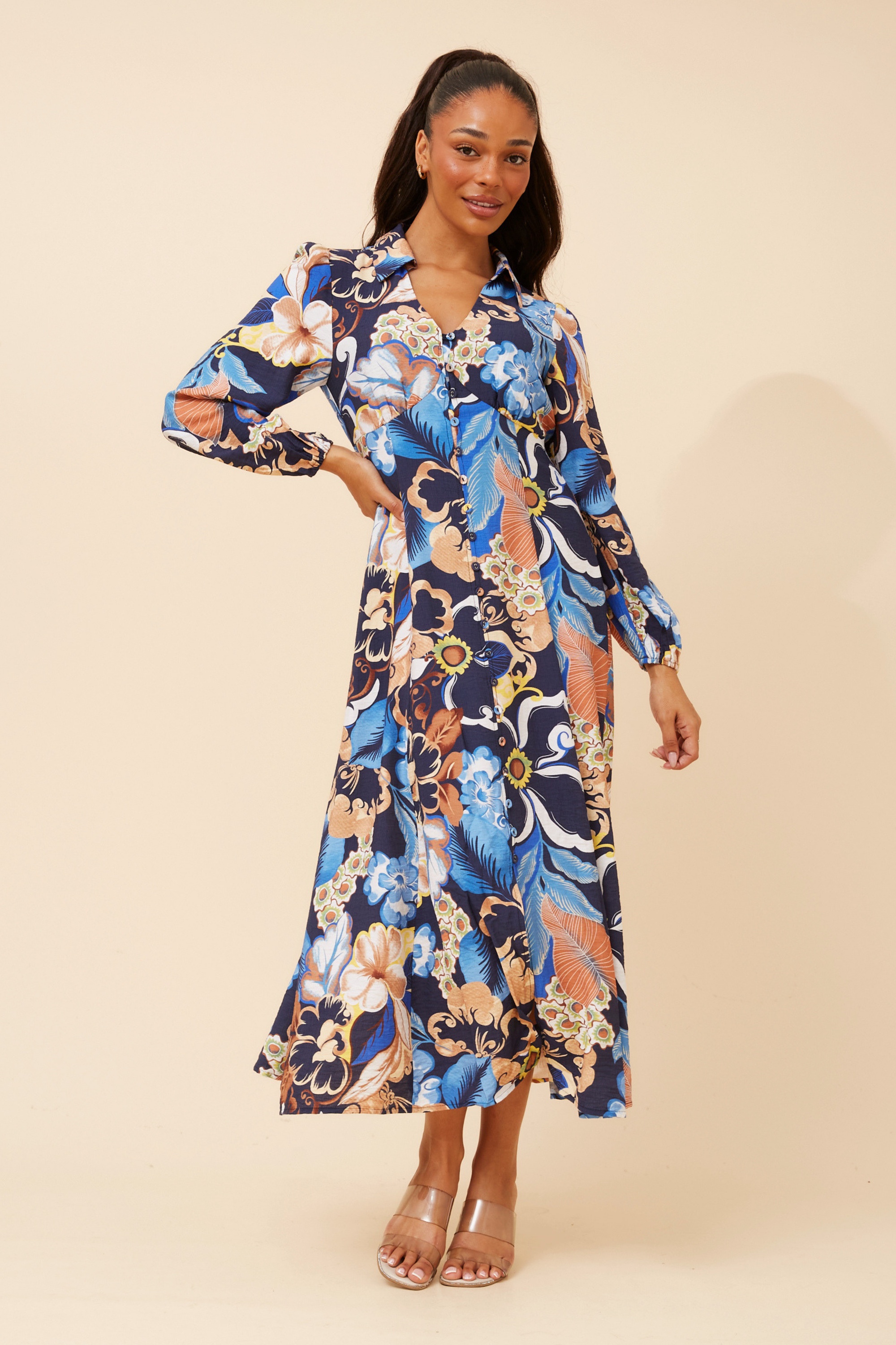 NASH FLORAL MAXI DRESS