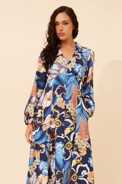 NASH FLORAL MAXI DRESS