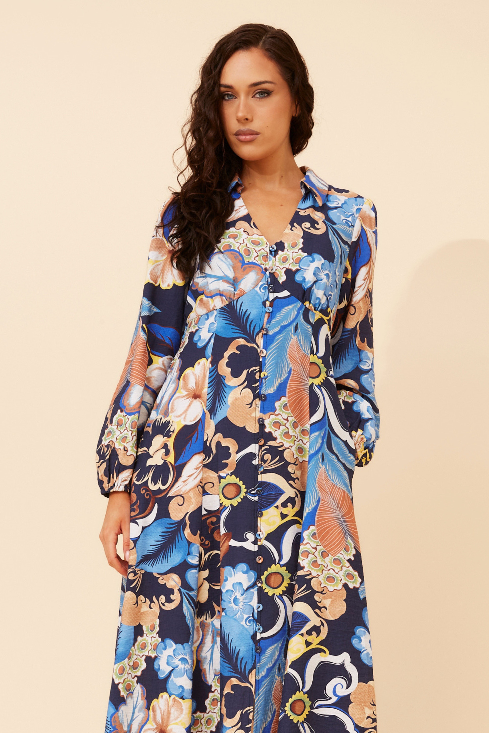 NASH FLORAL MAXI DRESS
