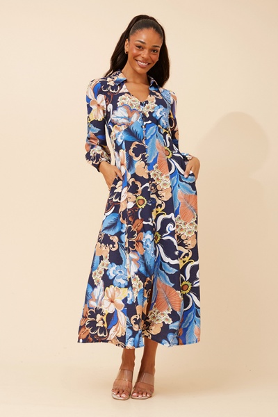 NASH FLORAL MAXI DRESS