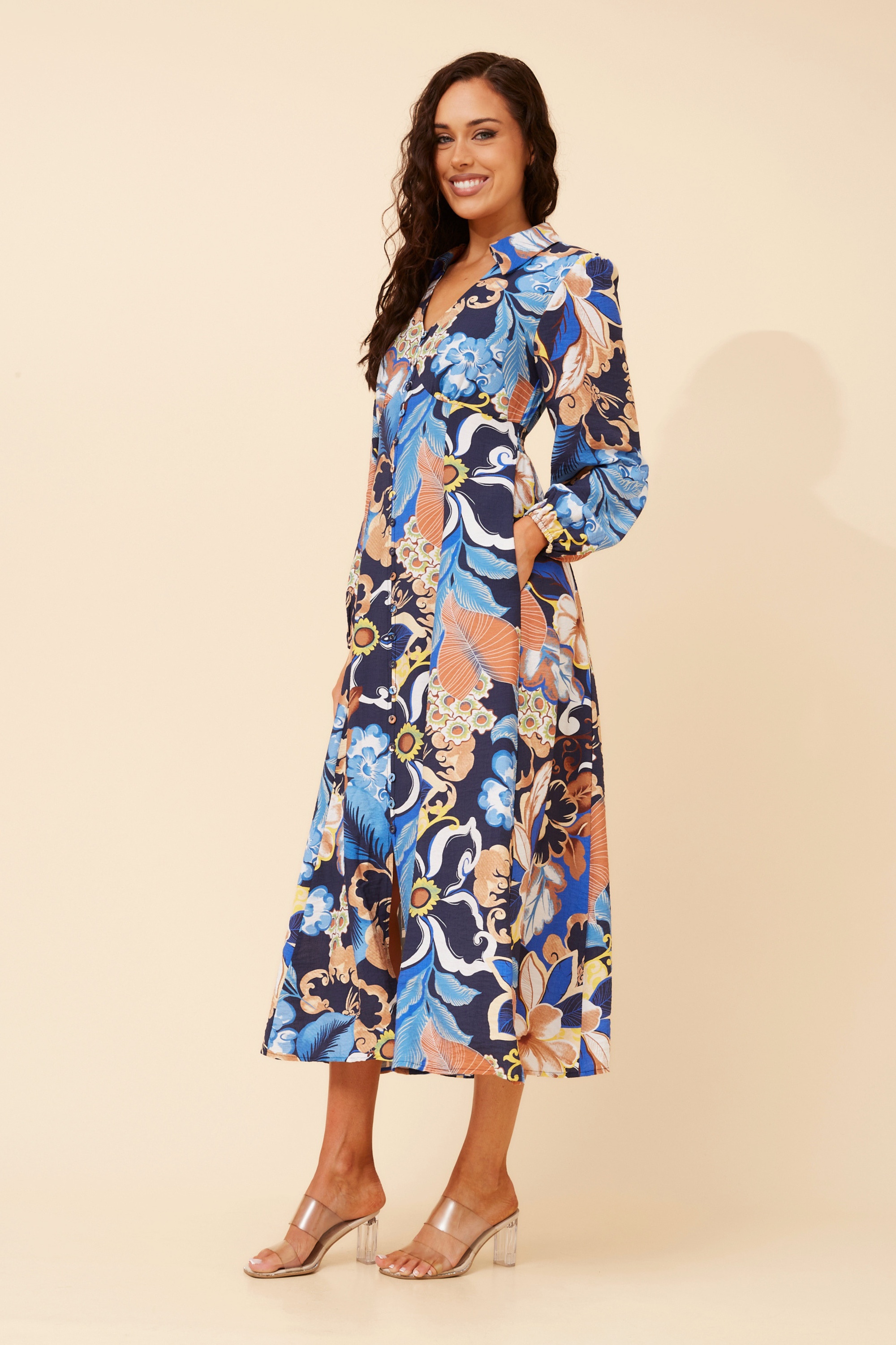NASH FLORAL MAXI DRESS