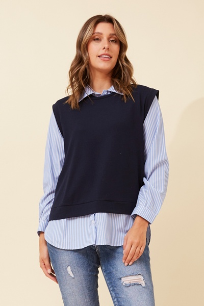 NATALINA TWOFER TOP