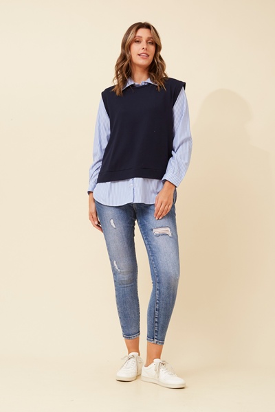 NATALINA TWOFER TOP
