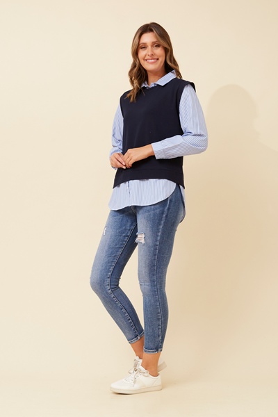 NATALINA TWOFER TOP