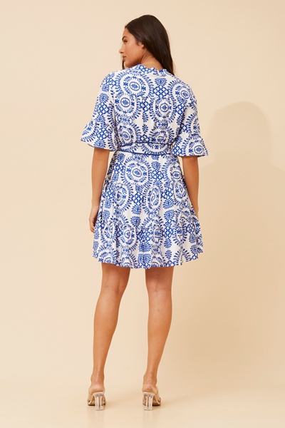 NATHALIA EMBROIDERED DRESS